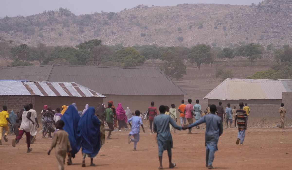 Some of nearly 300 abducted schoolchildren in Nigeria's north are freed after weeks in captivity