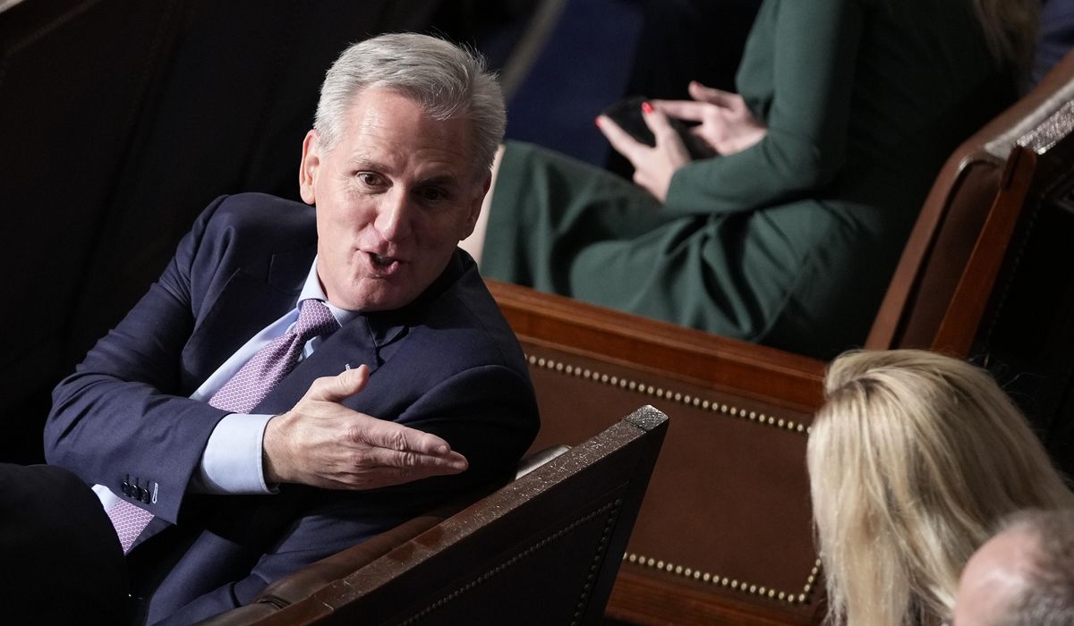 Kevin McCarthy says Marjorie Taylor Greene is bluffing to oust Mike Johnson