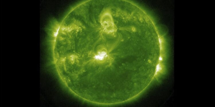 Solar flare's geomagnetic storm could disrupt radio communications and create a striking aurora