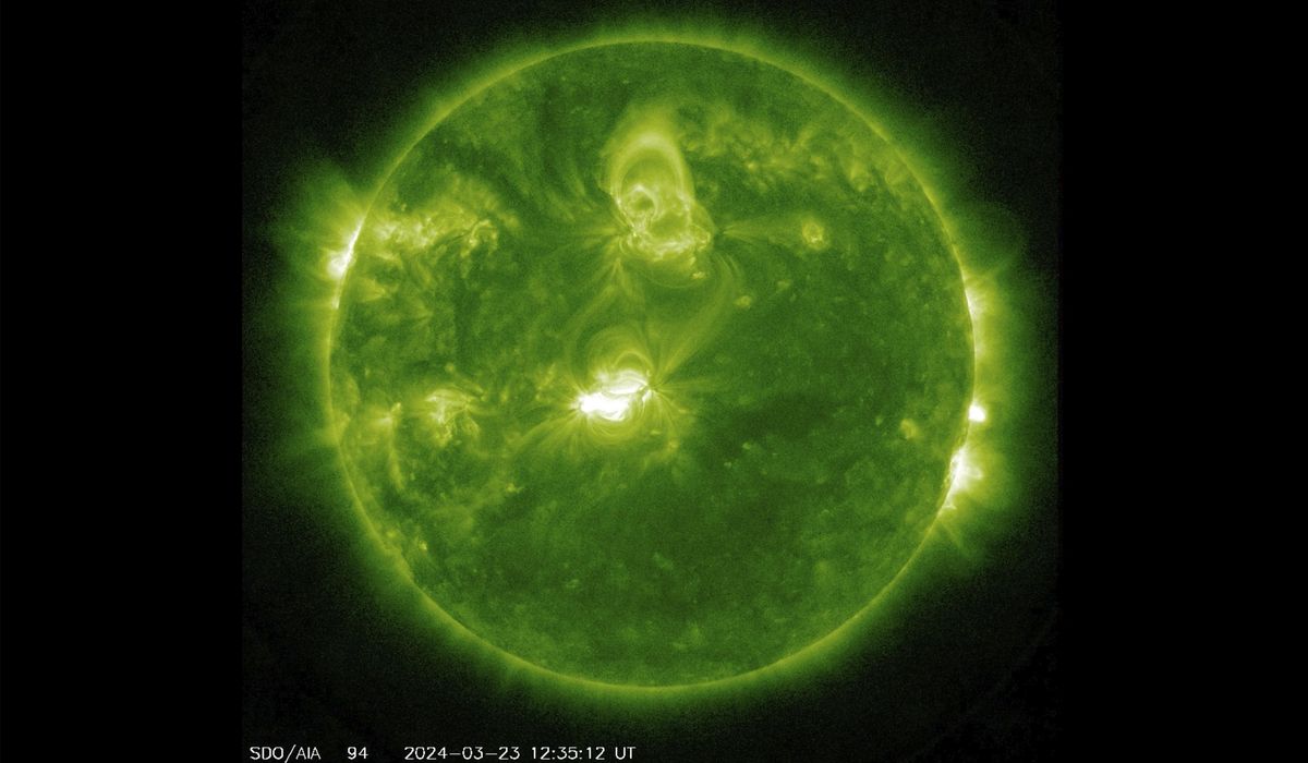 Solar flare's geomagnetic storm could disrupt radio communications and create a striking aurora