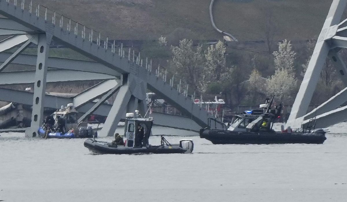 At least 6 missing after sputtering cargo ship rams into, collapses part of Baltimore's Key Bridge