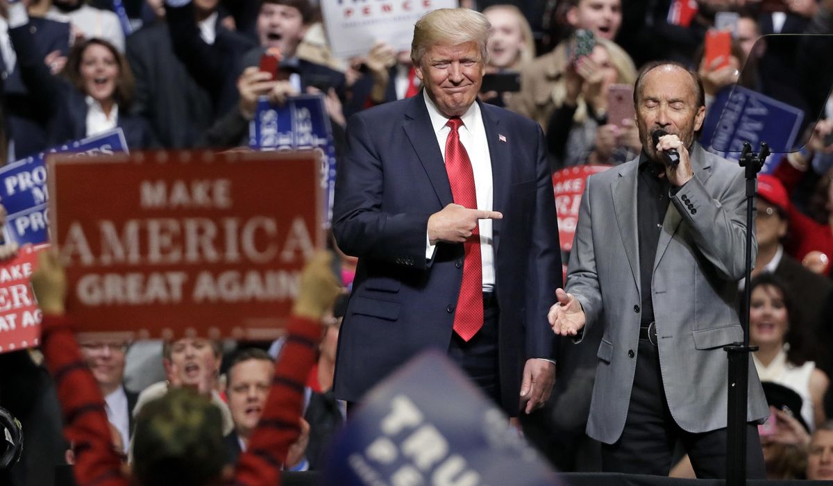 Trump endorses but doesn't sell 'God Bless the USA Bible' created with singer Lee Greenwood