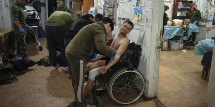 For medics on the front line in Ukraine, the biggest shortfall is people