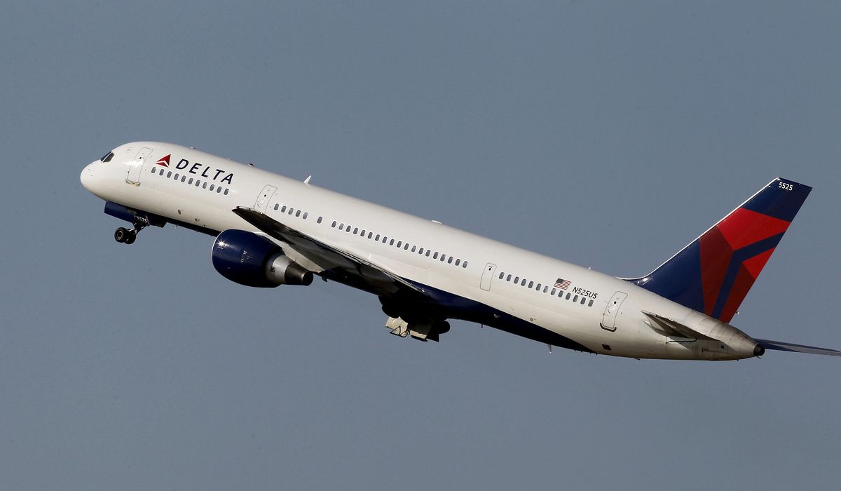 Delta flight cut short after panel behind engine falls off during takeoff