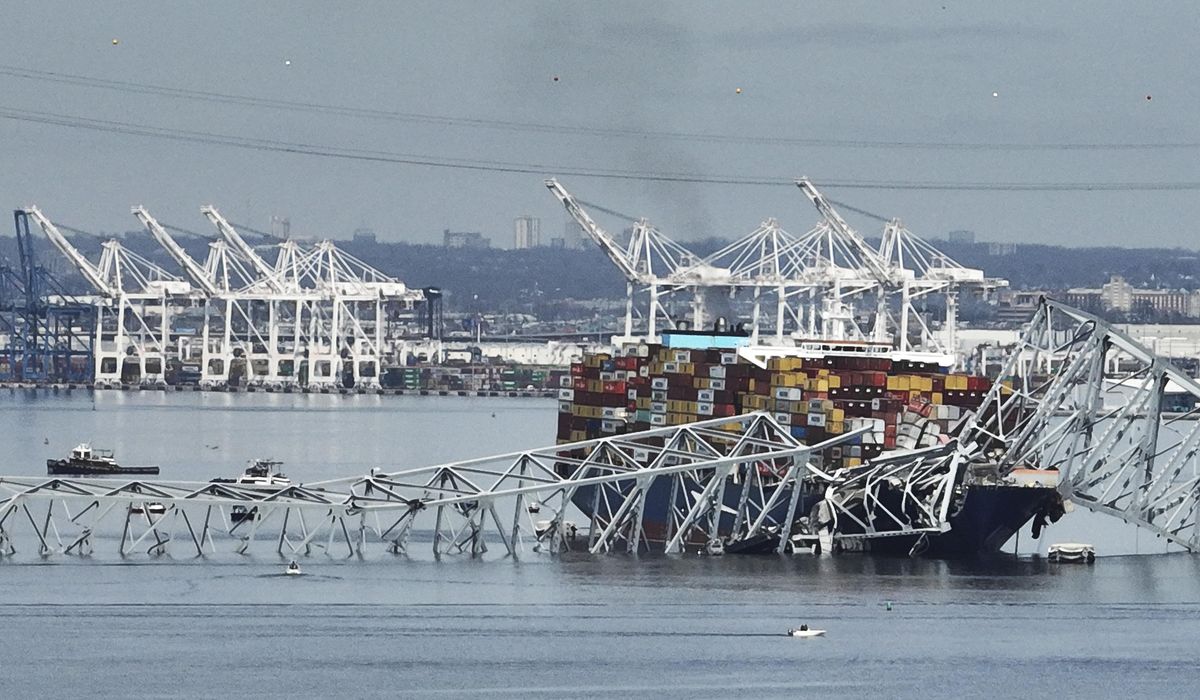 Francis Scott Key Bridge, named for Star Spangled Banner author, was part of Baltimore's identity