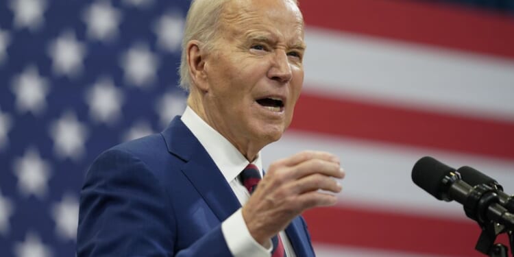 Pro-Palestinian protesters interrupt speech by Biden, who says they have 'a point'