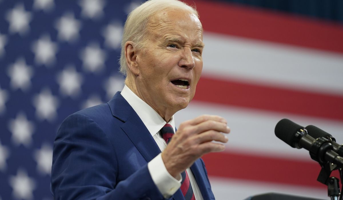 Pro-Palestinian protesters interrupt speech by Biden, who says they have 'a point'