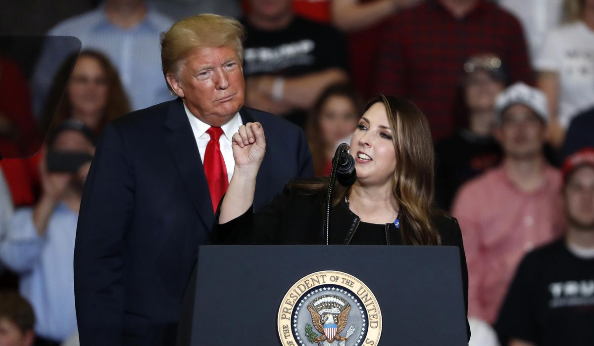 Donald Trump makes fun of Ronna McDaniel after NBC cancels her contract