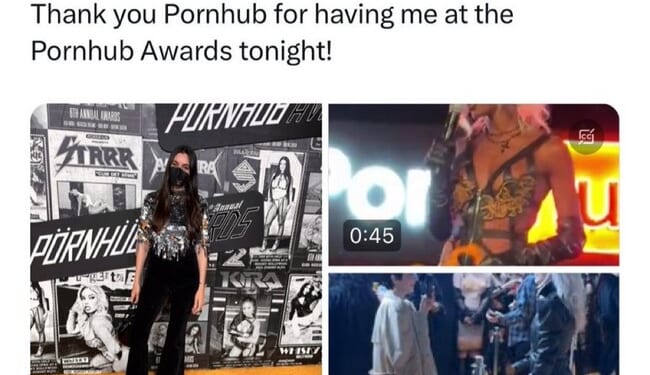 Taylor Lorenz Celebrates at the Pornhub Awards – HotAir