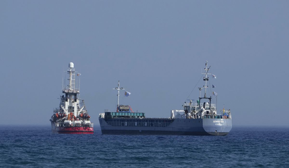 Ships with a second round of aid for Gaza have departed Cyprus as concerns about hunger soar