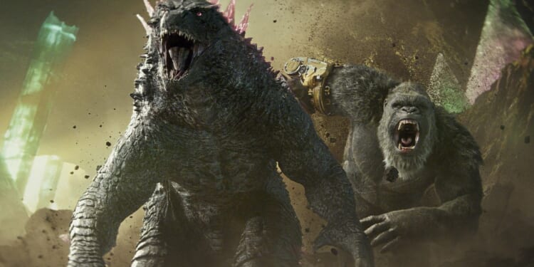 Monster movie 'Godzilla x Kong: The New Empire' roars to an $80 million box office opening