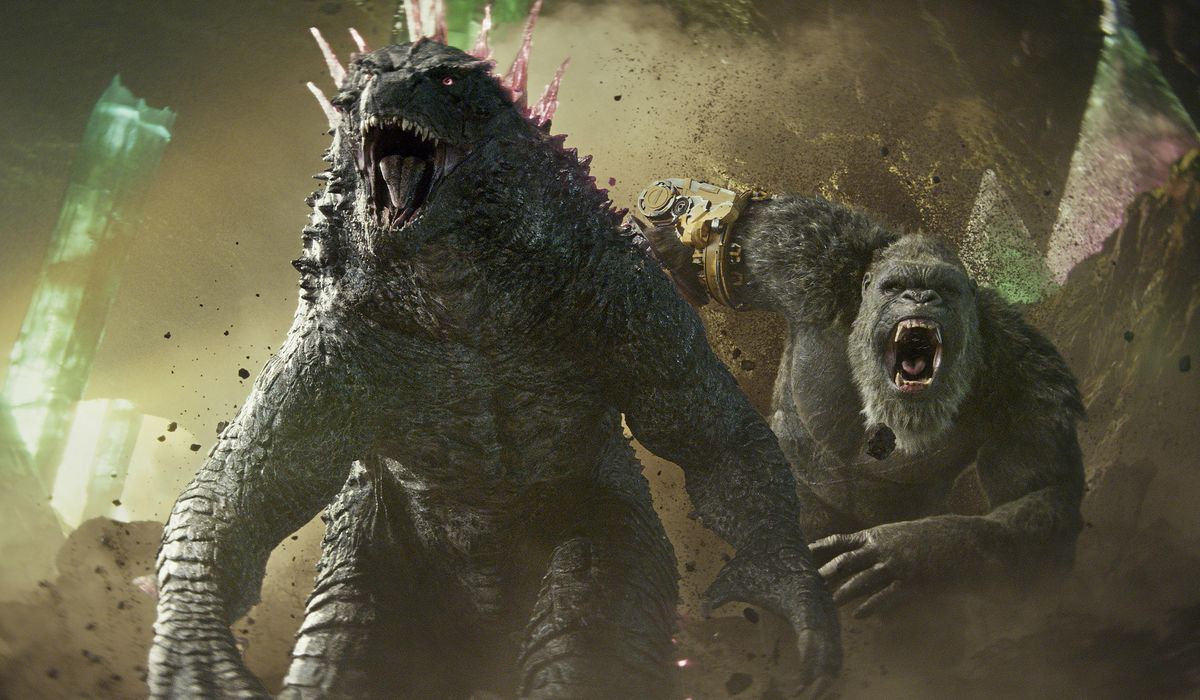 Monster movie 'Godzilla x Kong: The New Empire' roars to an $80 million box office opening