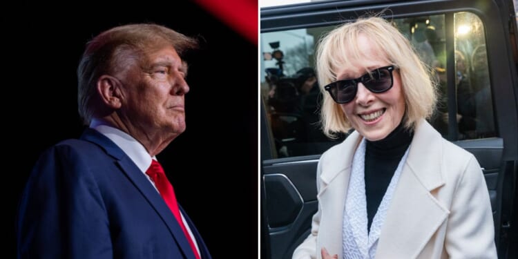 Donald Trump and E. Jean Carroll