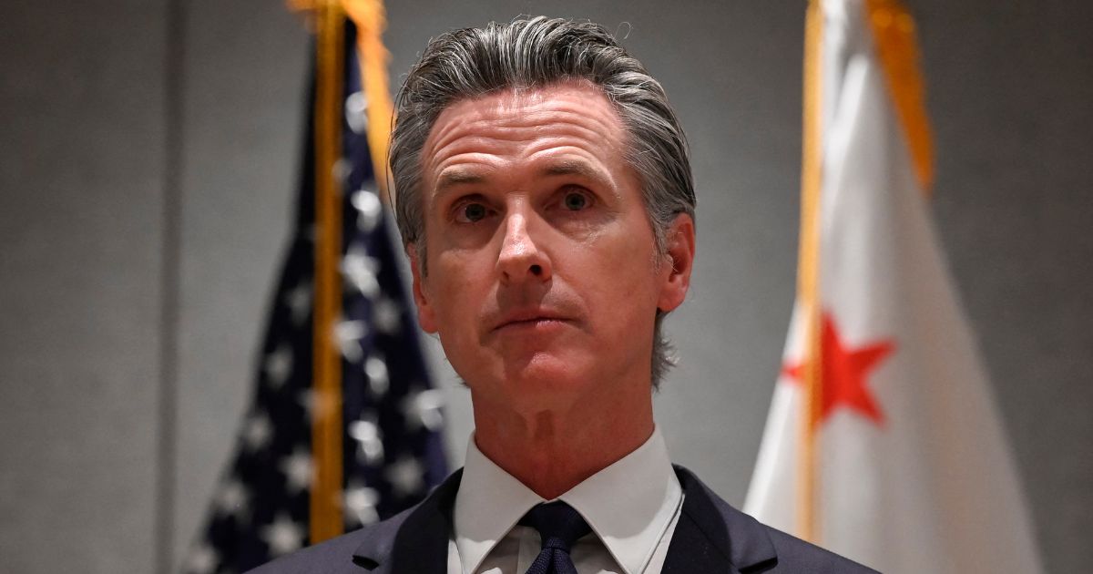 California Gov. Gavin Newsom is seen in a file photo from October.