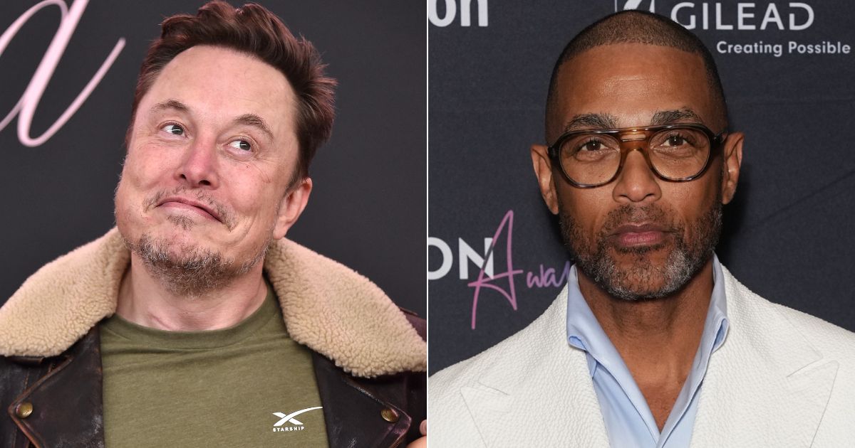 On Wednesday, Elon Musk, left, announced that "The Don Lemon Show" hosted by Don Lemon, right, would be cancelled on X, calling it "CNN, but on social media."