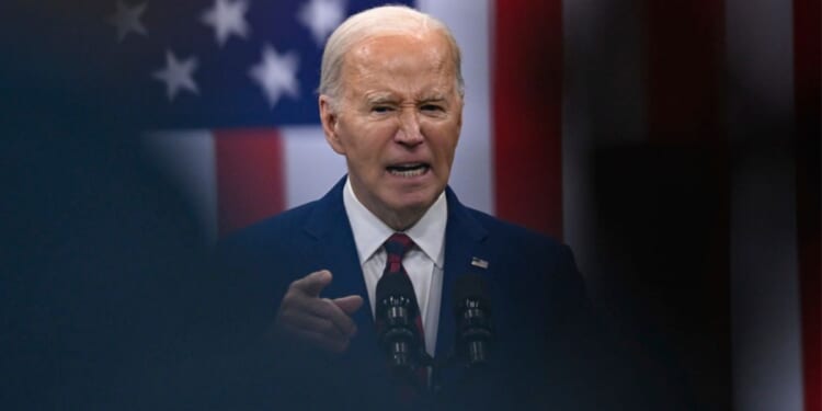 President Joe Biden delivers a speech about healthcare at an event Tuesday in Raleigh, North Carolina.