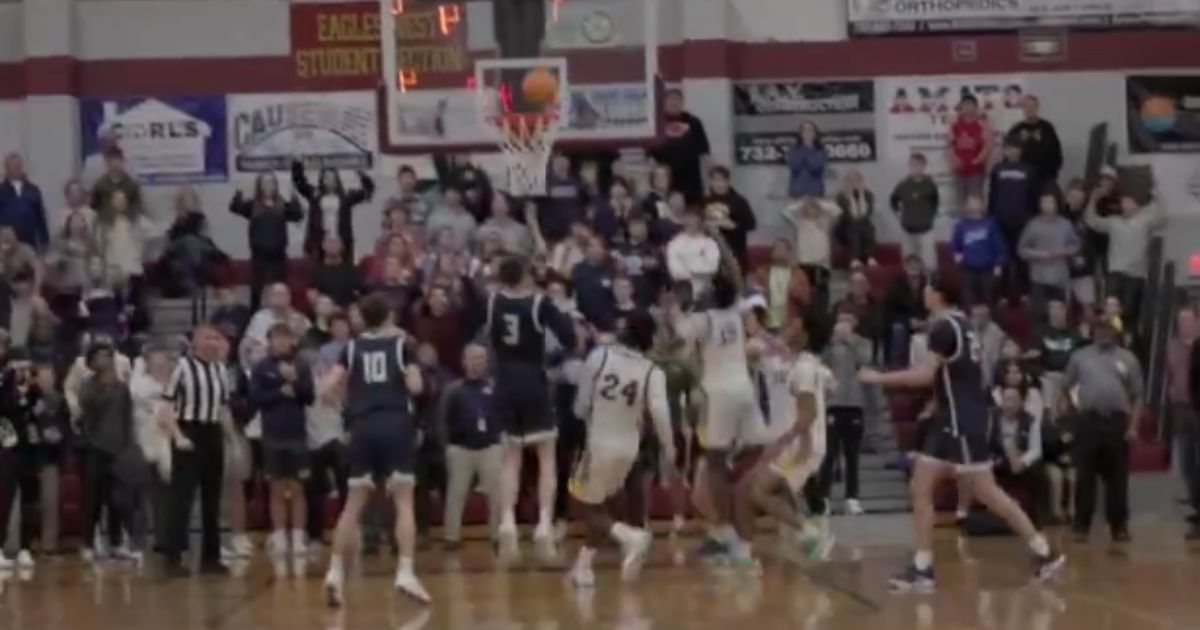 Manasquan High School scored a buzzer-beater against Camden high school in the New Jersey high school basketball playoffs on Tuesday, but the referees decided after the shot to take the basket away.