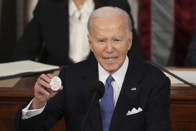 Joe Biden Called Laken Riley's Killer an Illegal and the Left Lost Its Mind – HotAir