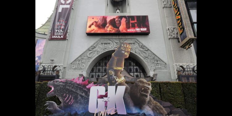 The Warner Bros. premiere of "Godzilla X Kong: The New Empire" in March 2024.