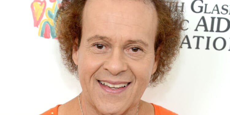 Richard Simmons attends the Elizabeth Glaser Pediatric AIDS Foundation's 24th Annual "A Time For Heroes" in Los Angeles, California, on June 2, 2013.