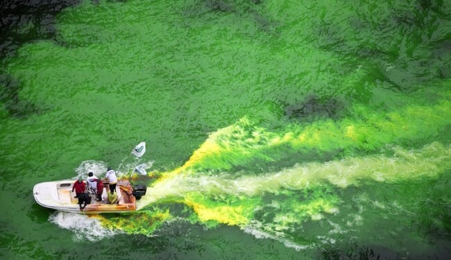 Some Greens Don't Like the Chicago River Being Dyed Green For St. Patrick's Day – PJ Media