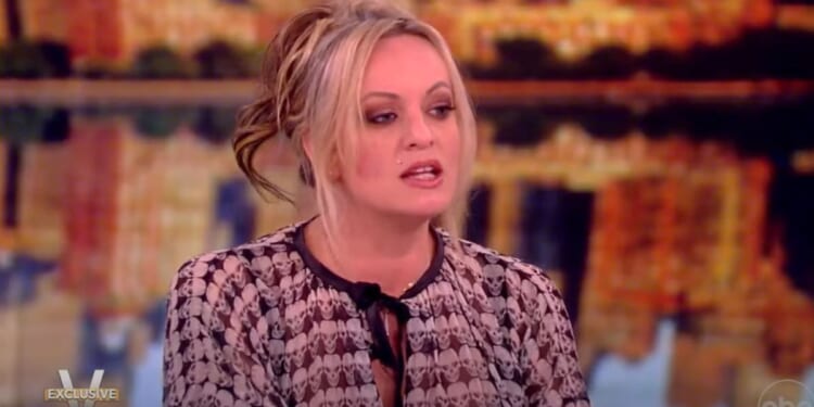 Stormy Daniels appears on ABC's "The View."