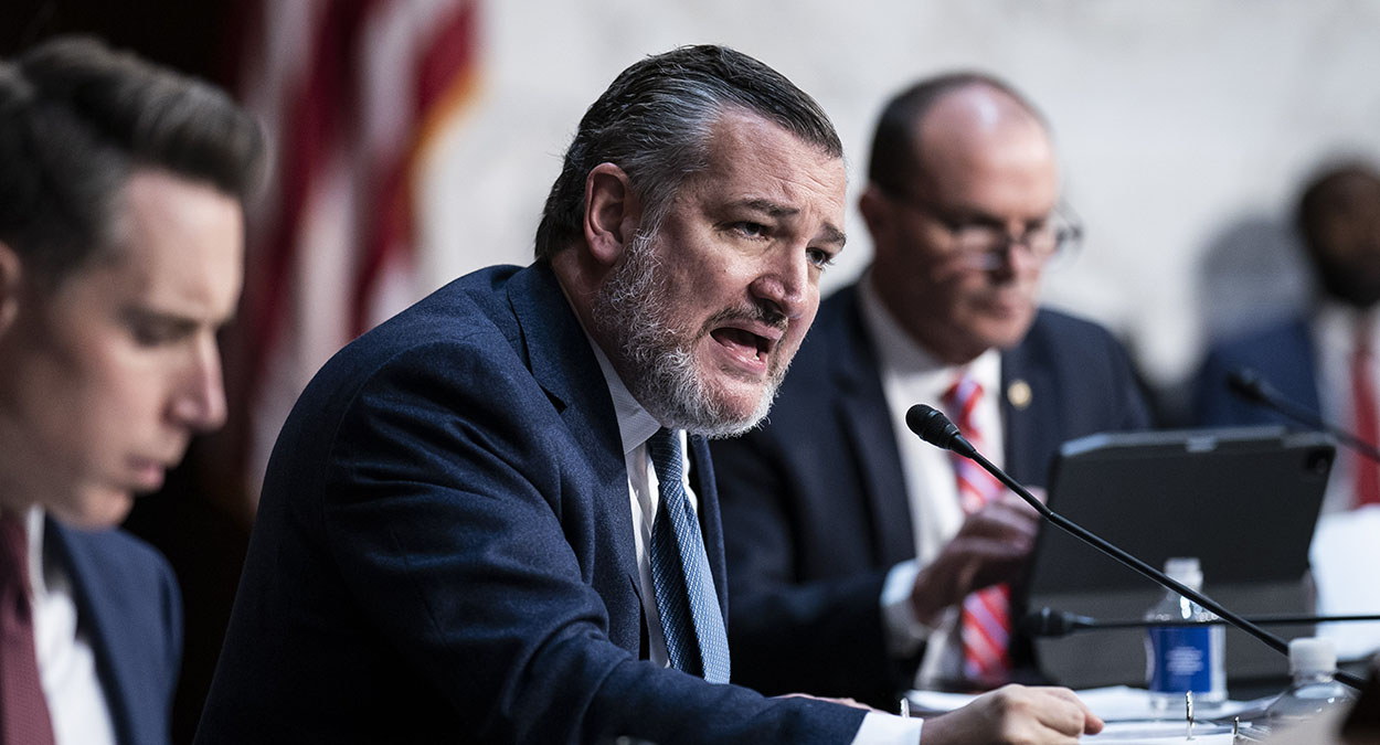 Ted Cruz Slams Biden DOJ's Collusion With SPLC