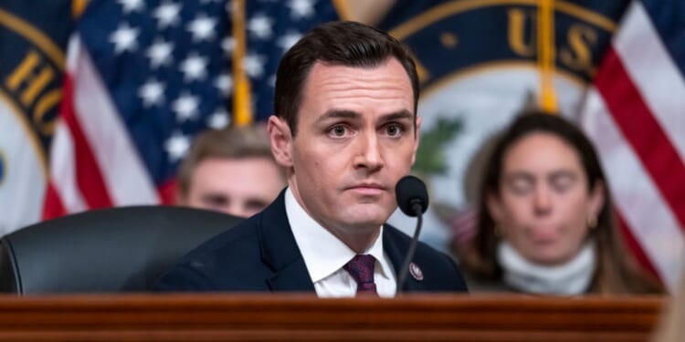 Chairman Mike Gallagher, R-Wis., leads a hearing at the Capitol in Washington, Feb. 28. Gallagher announced Friday he will resign from his position in the House on April 19.