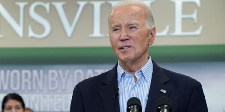 President Joe Biden, pictured during his Feb. 29 visit to Brownsville, Texas, last week.