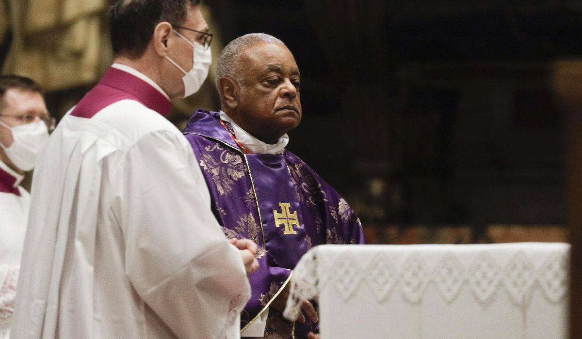 Cardinal Wilton Gregory, archbishop of Washington: President Biden is a 'cafeteria Catholic'