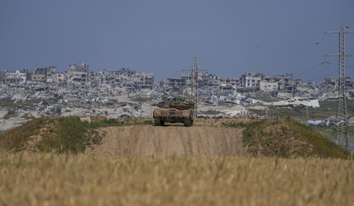 Bodies of six foreign aid workers slain in Israeli strikes are transported out of Gaza