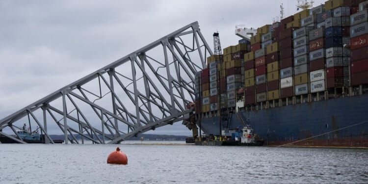 Cargo moves through new channels as Key Bridge wreckage blocks Baltimore port