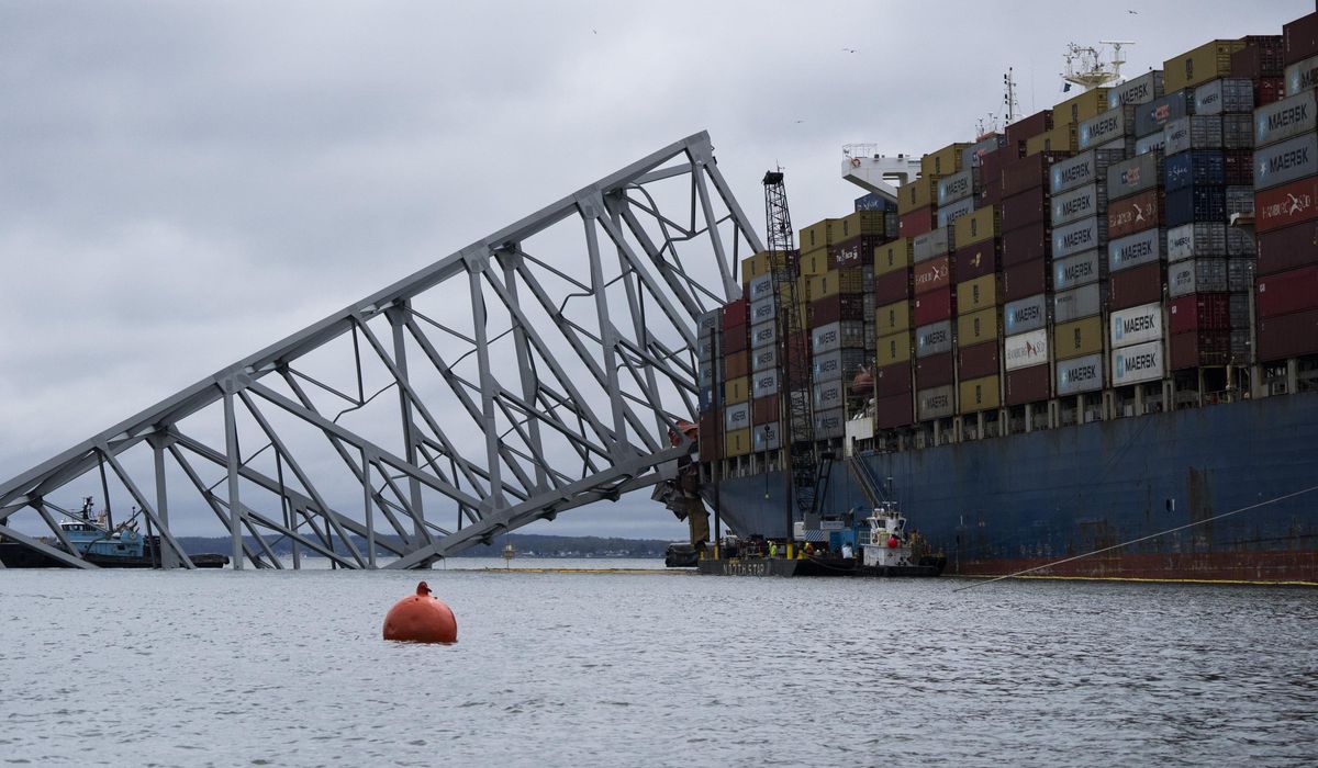 Cargo moves through new channels as Key Bridge wreckage blocks Baltimore port