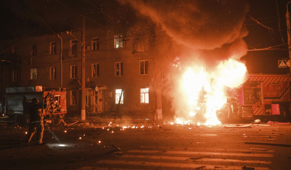 Russian drone strike kills 4 people and wounds 12 in Kharkiv, Ukraine's second-largest city