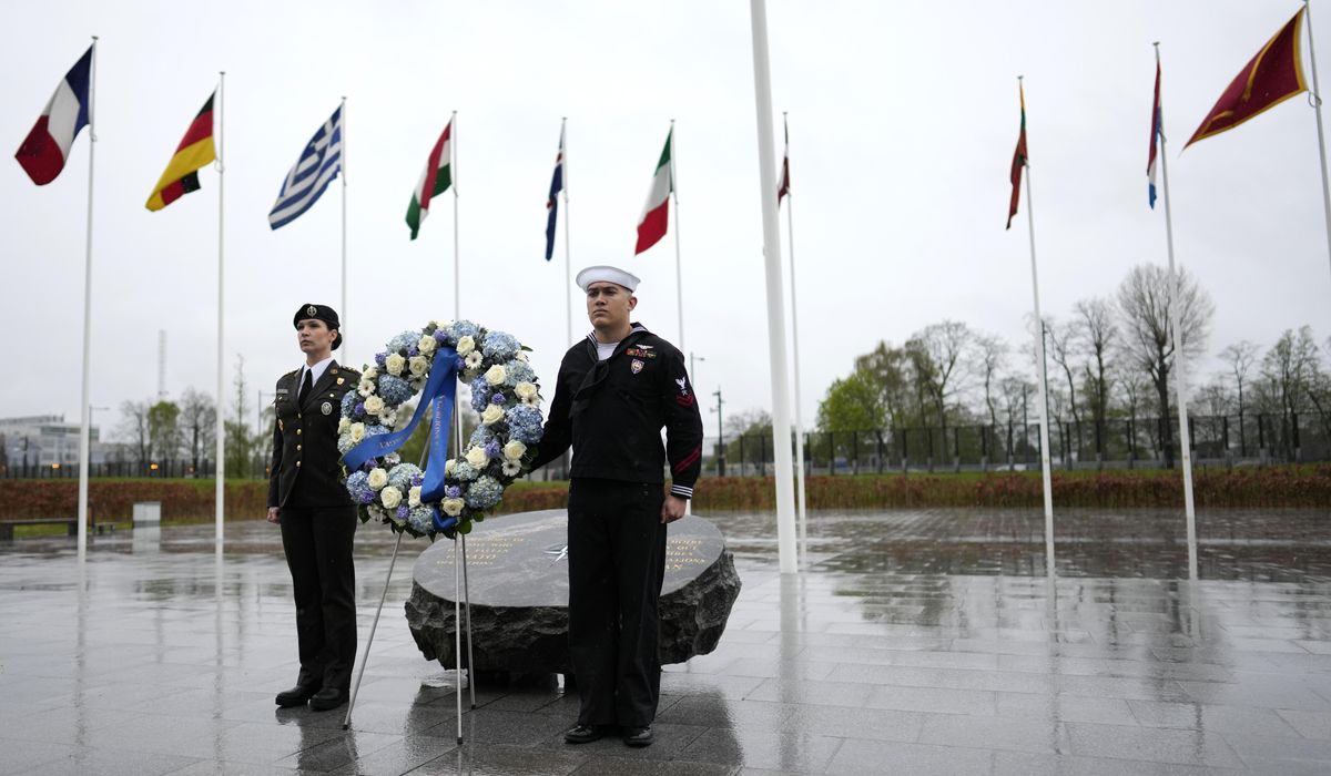 NATO marks 75th birthday as Russia's war in Ukraine gnaws at its unity