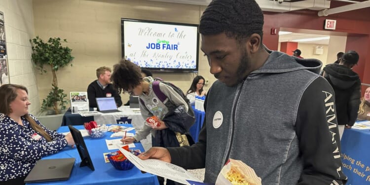 U.S. employers added a surprisingly robust 303K jobs in March in a sign of economic strength