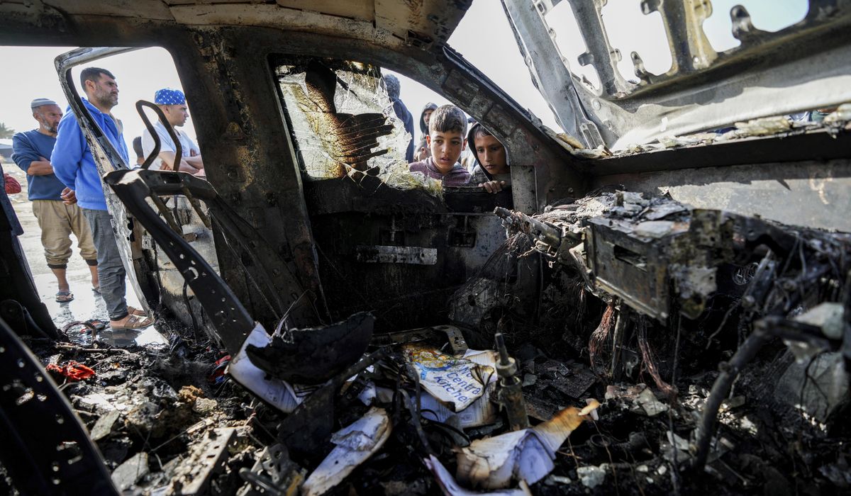 Israel dismisses two officers over deadly drone strikes on aid workers in Gaza