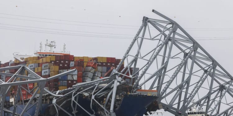 Joe Biden is touring collapsed Baltimore bridge where recovery effort has political overtones