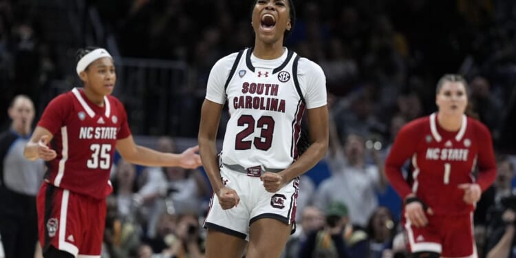 South Carolina women stay perfect, surge past N.C. State 78-59 to reach NCAA title game