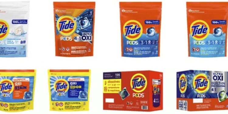 P&G recalls 8.2 million bags of Tide, Gain and other laundry detergents over packaging defect