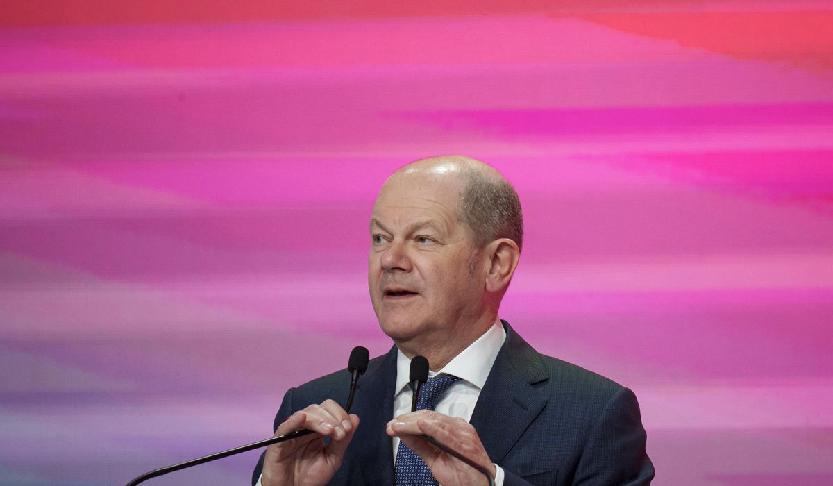 Germany's Scholz warns of the rise of right-wing populists ahead of upcoming E.U. elections