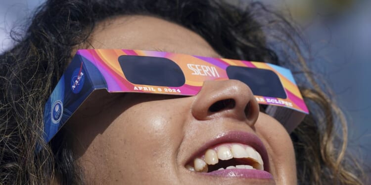 Eclipse glasses still usable, can be donated or recycled