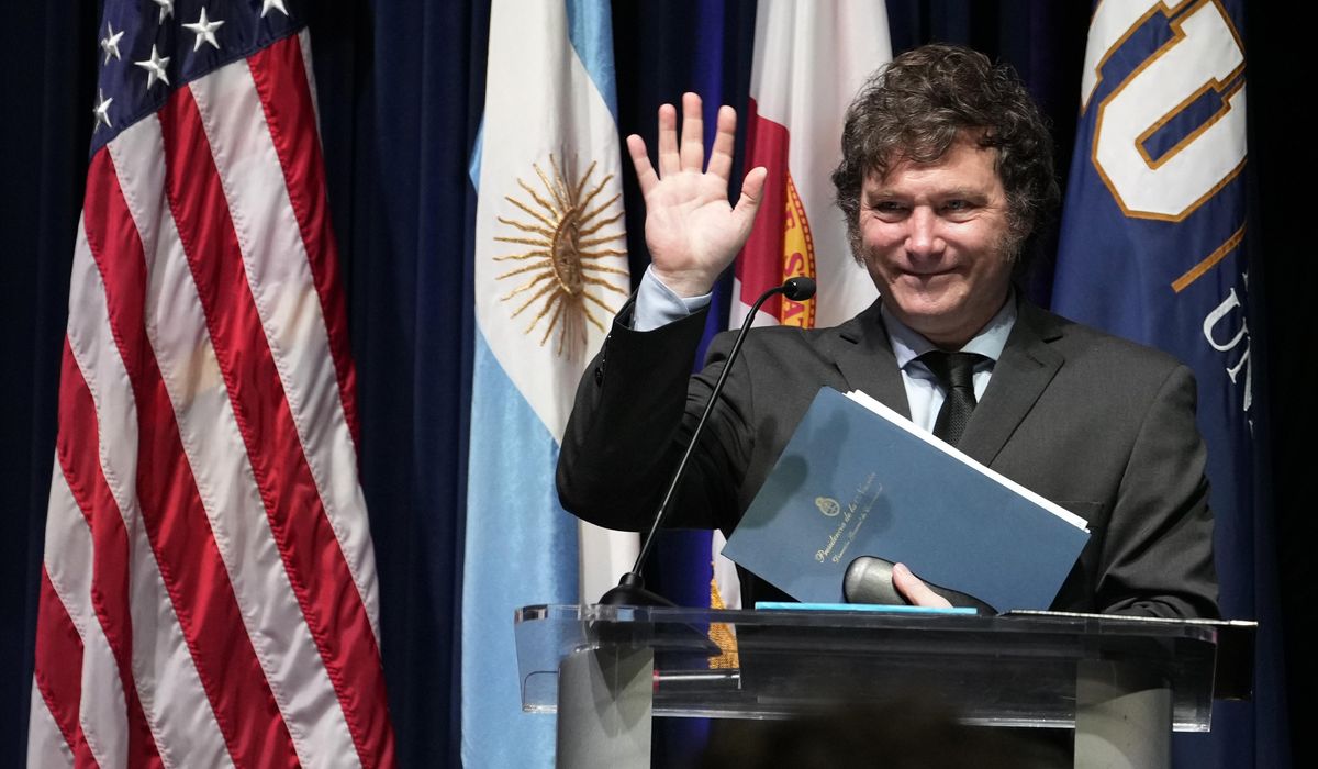 Javier Milei, Argentina president, meets Elon Musk in Texas -- and a bromance is born