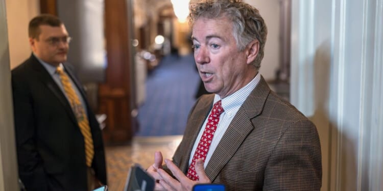 Rand Paul chides Mike Johnson, says it's like Democrats are running the chamber