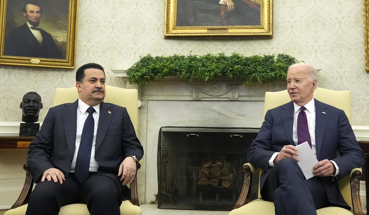 Joe Biden hosts Iraqi leader after Iran's attack on Israel throws Mideast into greater uncertainty