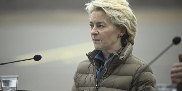 European Union's Ursula von der Leyen visits Finland-Russia border to assess security situation