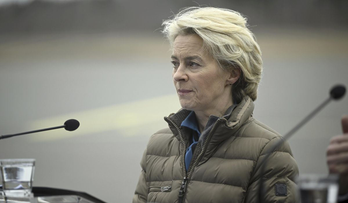 European Union's Ursula von der Leyen visits Finland-Russia border to assess security situation