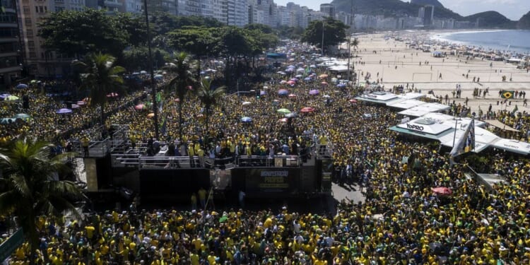 Elon Musk welcomed at rally in support of ex-president Jair Bolsonaro