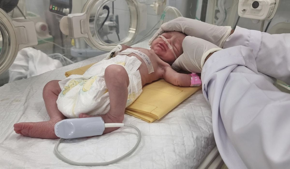 Palestinian baby Sabreen Jouda born orphaned in urgent cesarean section after Israel strike in Rafah