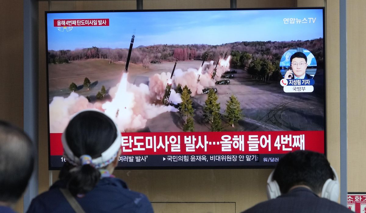 Seoul says North Korea fires suspected short-range missiles into the sea in its latest weapons test